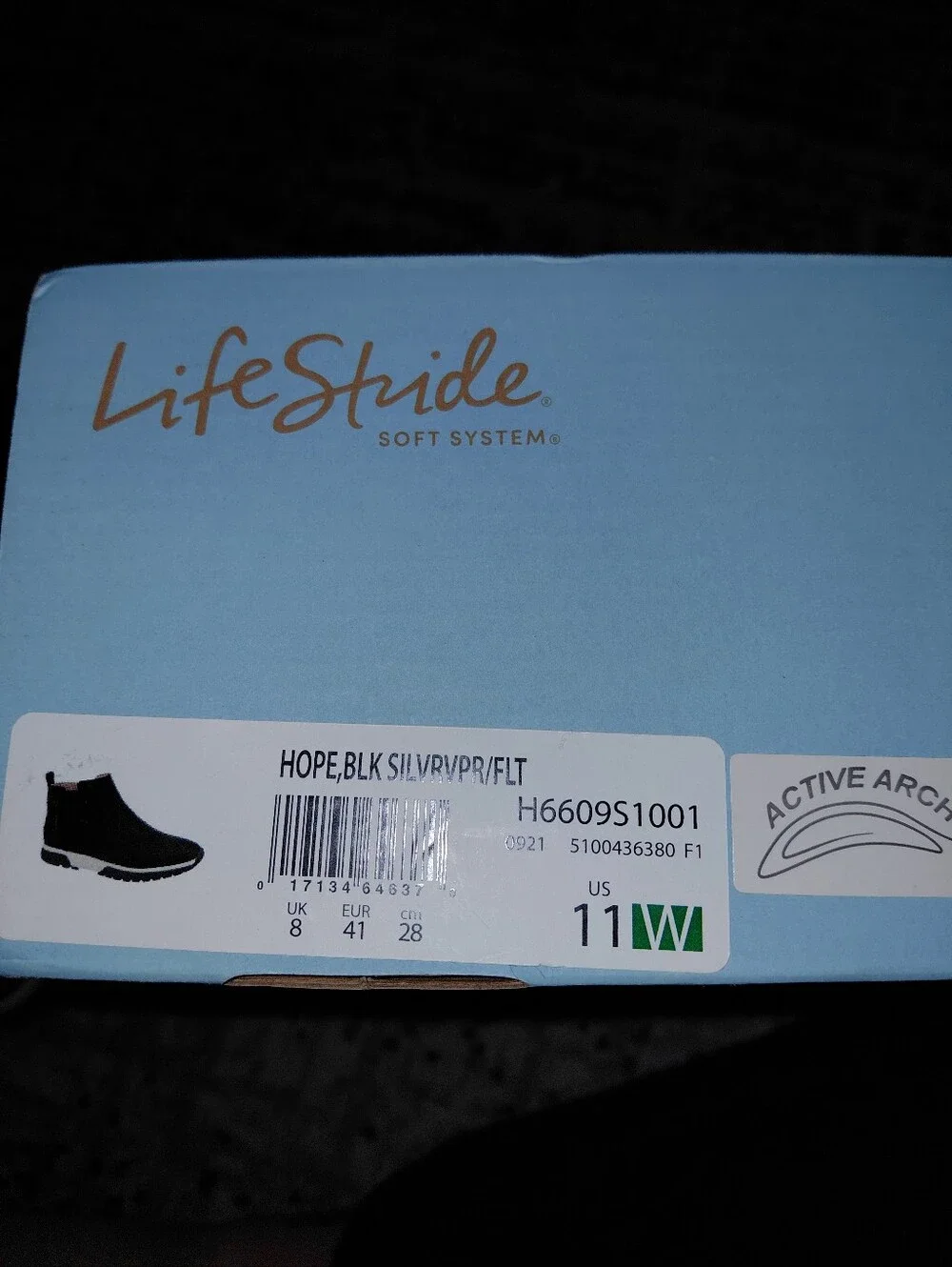 LifeStride Hope Black Felt Slip-On Ankle Booties 11W Cozy Minimalist Comfort